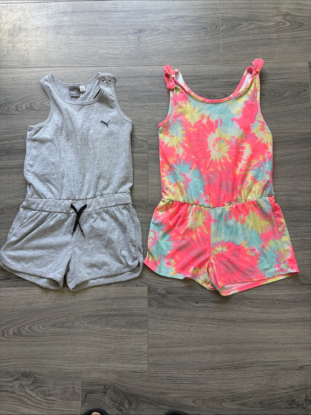 Girls Sleeveless Romper Bundle | Casual Summer One-Piece Outfit Lot